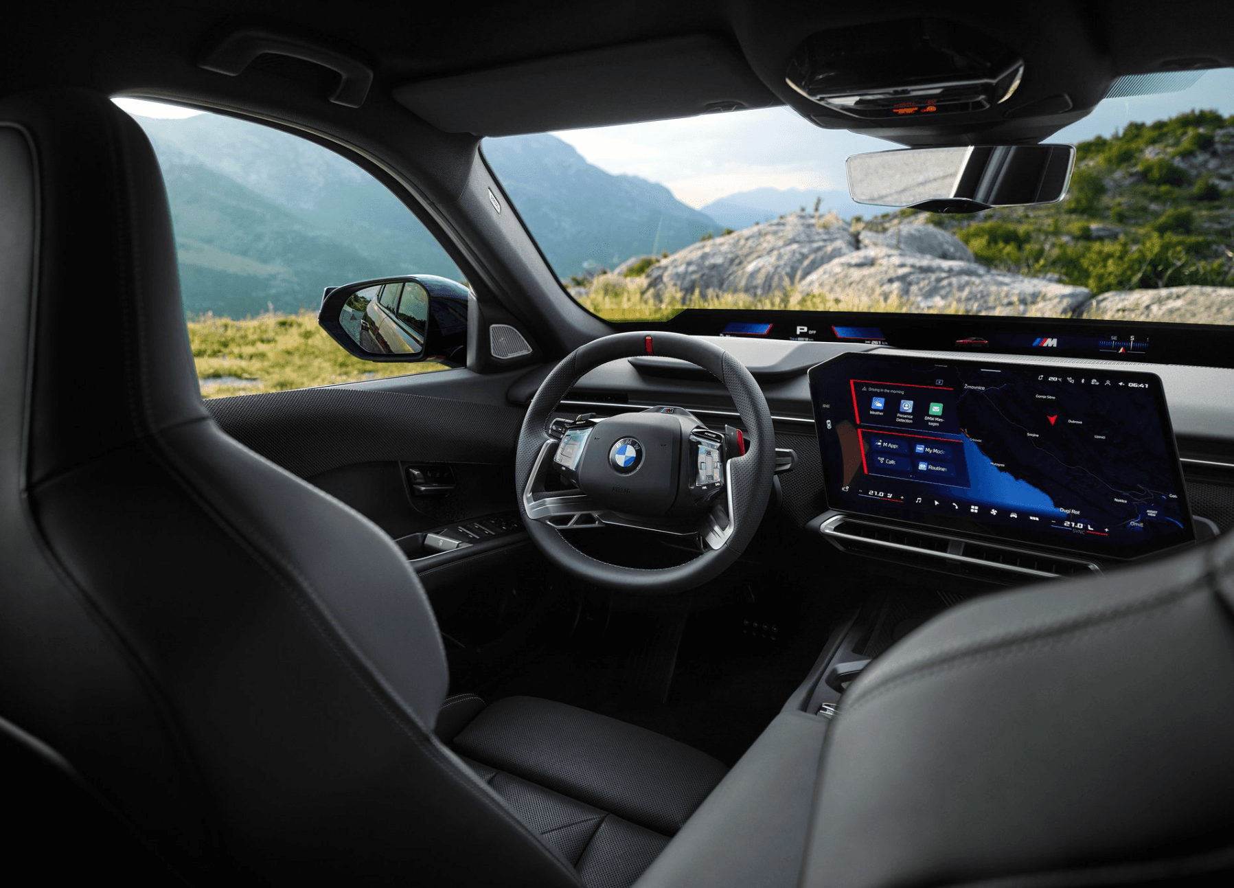 fast charging bmw neue klasse electric saloon