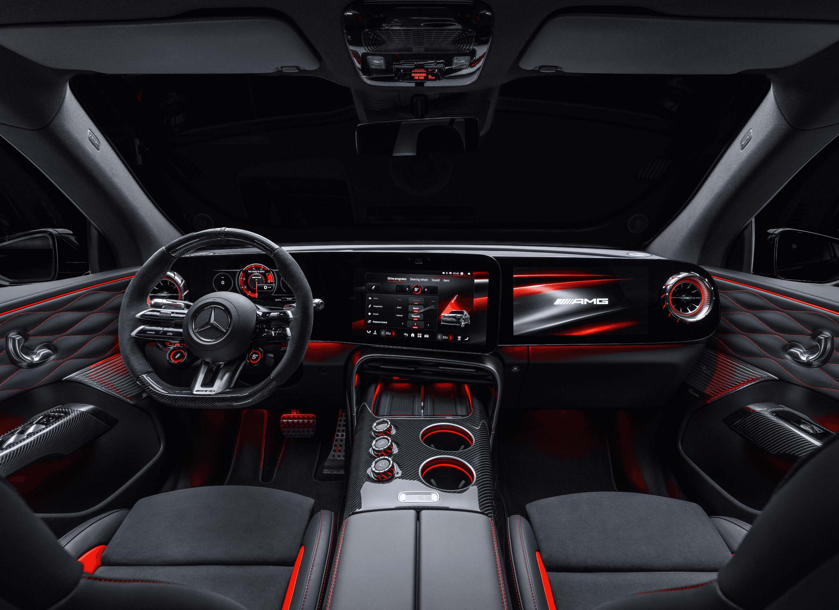 mercedes amg gt suv elektrisch achteraanzicht