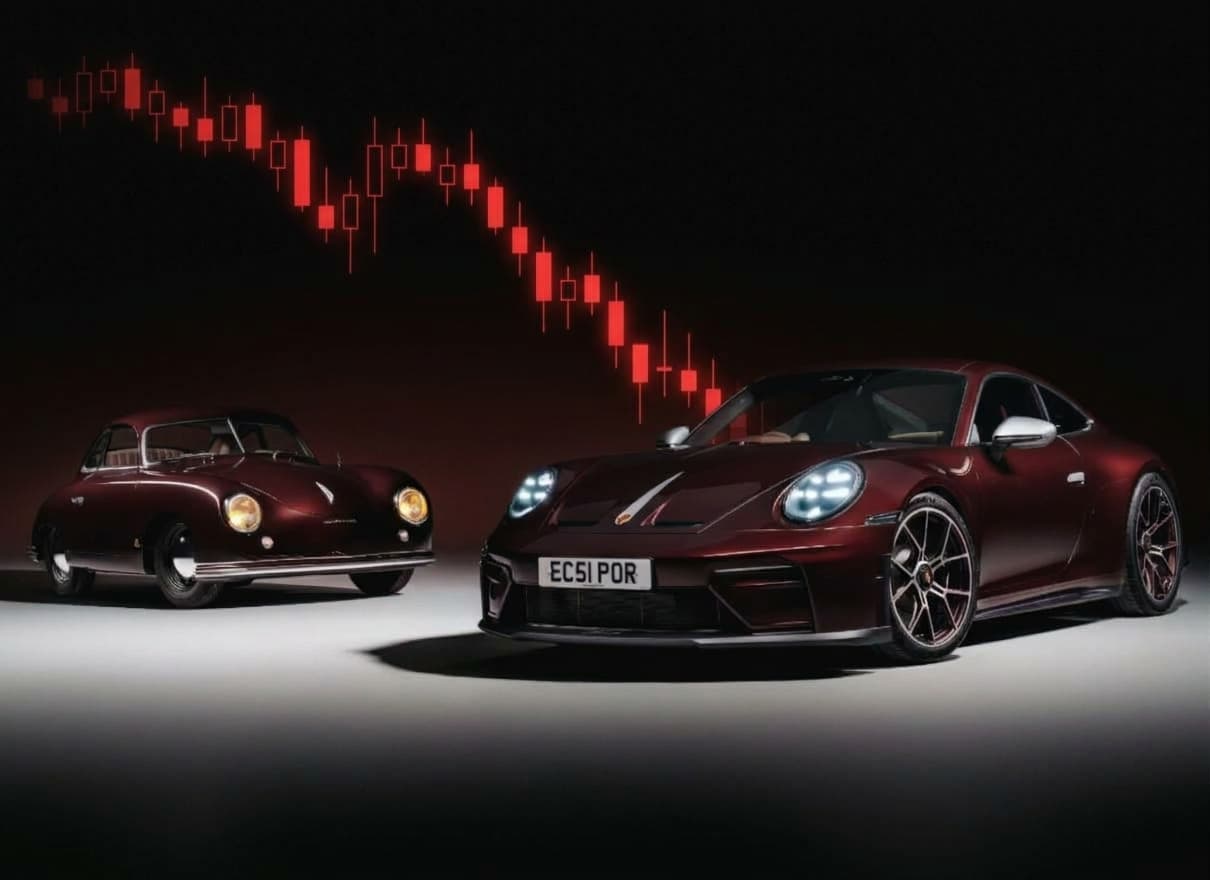 Ventes de Porsche : une baisse de 16 %